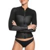 Roxy 1mm Satin Front Zip Long Sleeve Wetsuit Jacket - Women's