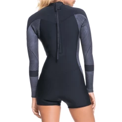 Roxy 2/2 Syncro Long Sleeve Back Zip Springsuit - Women's -Roxy Sales roxy 2 2 syncro long sleeve back zip springsuit women s 7