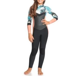 Roxy 3/2 Syncro Back Zip Wetsuit - Girls'