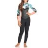 Roxy 4/3 Syncro Back Zip Wetsuit - Girls' -Roxy Sales roxy 4 3 syncro back zip wetsuit girls 0