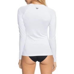 Roxy Essentials Long Sleeve Zipped 2 Rashguard - Women's -Roxy Sales roxy essentials long sleeve zipped 2 rashguard women s 2