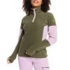 Roxy Sayna Half Zip Fleece - Women's -Roxy Sales roxy sayna half zip fleece women s 0