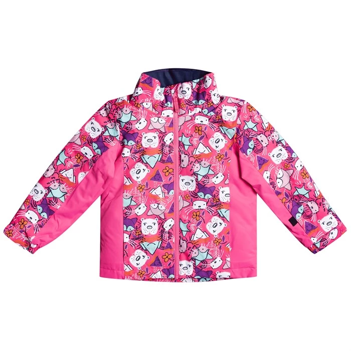 Roxy Snowy Tale Jacket - Toddler Girls' 5 Roxy Snowy Tale Jacket - Toddler Girls' - Image 3