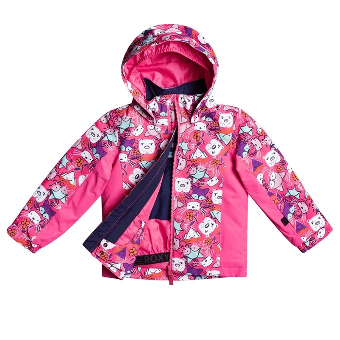 Roxy Snowy Tale Jacket - Toddler Girls' 7 Roxy Snowy Tale Jacket - Toddler Girls' - Image 5