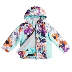 Roxy Snowy Tale Jacket - Toddler Girls' 18 Roxy Snowy Tale Jacket - Toddler Girls' -Roxy Sales roxy snowy tale jacket toddler girls 7
