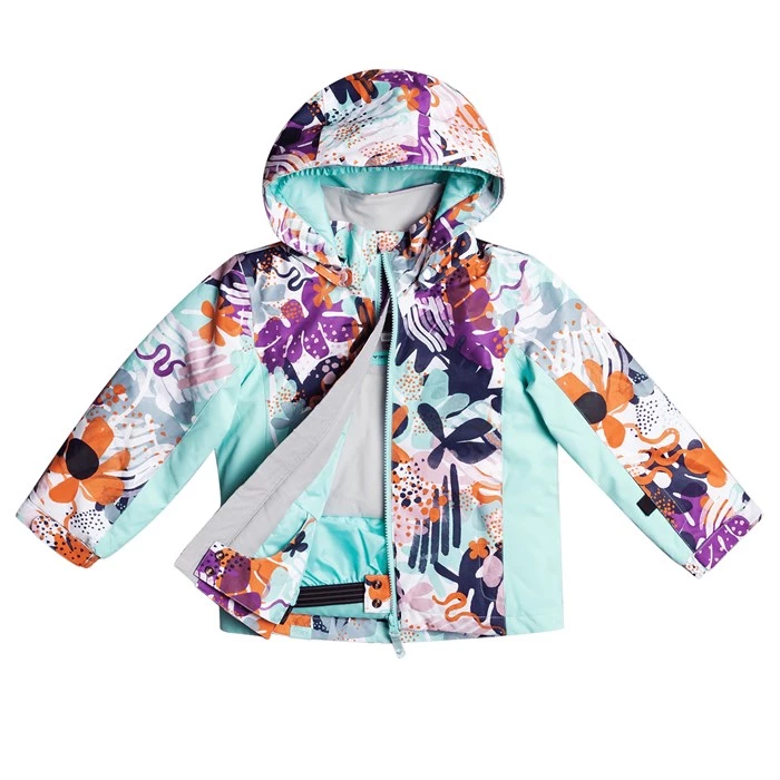 Roxy Snowy Tale Jacket - Toddler Girls' 10 Roxy Snowy Tale Jacket - Toddler Girls' - Image 8