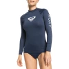 Roxy Whole Hearted Long Sleeve Rashguard - Women's -Roxy Sales roxy whole hearted long sleeve rashguard women s 0