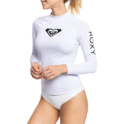 Roxy Whole Hearted Long Sleeve Rashguard - Women's -Roxy Sales roxy whole hearted long sleeve rashguard women s 7
